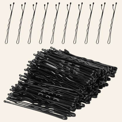 B6 PROFESSIONAL HAIR PINS - N 89 - BLACK - 500g