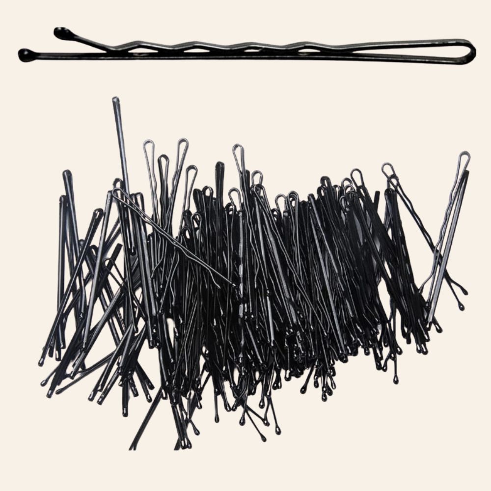 B6 PROFESSIONAL HAIR PINS - N 93 - BLACK - 500g