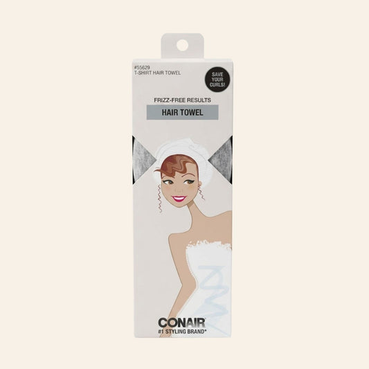 Conair, Twist & Wrap T-Shirt Towel, 1 Towel
