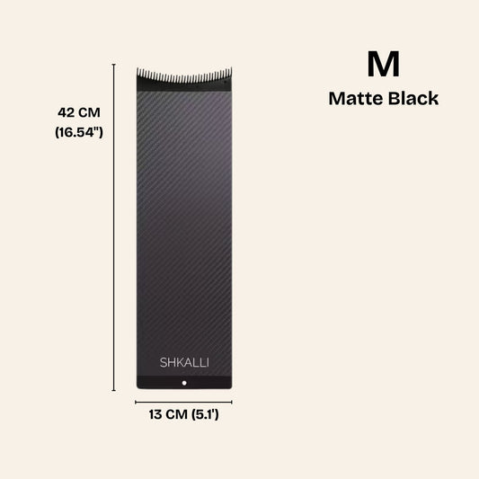 SHKALLI Carbon Fiber Board | Glossy Black (M)