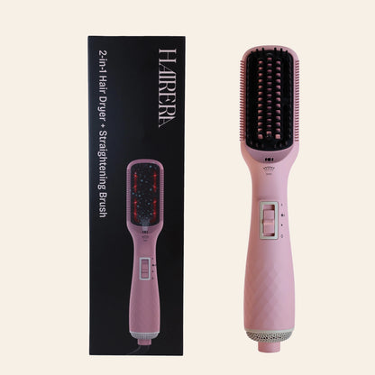 2 in 1 Straightening Brush