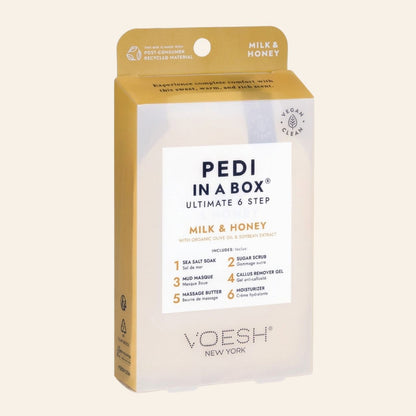 Voesh Pedi In a Box Ultimate 6 step - Milk & Honey