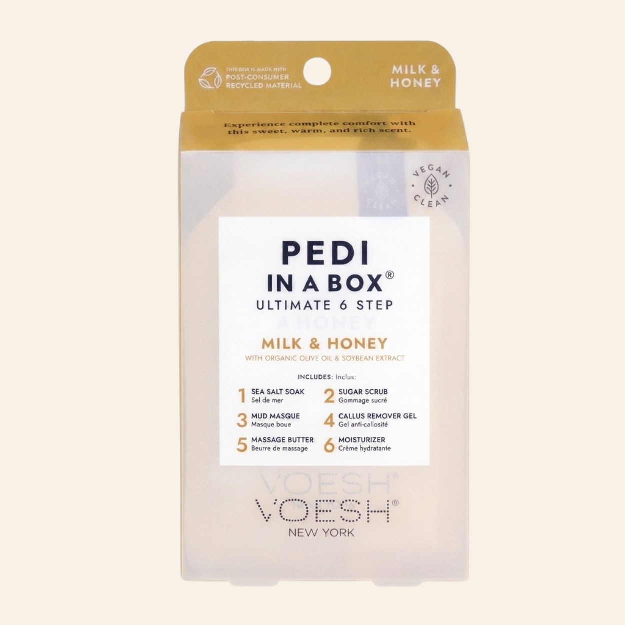 Voesh Pedi In a Box Ultimate 6 step - Milk & Honey