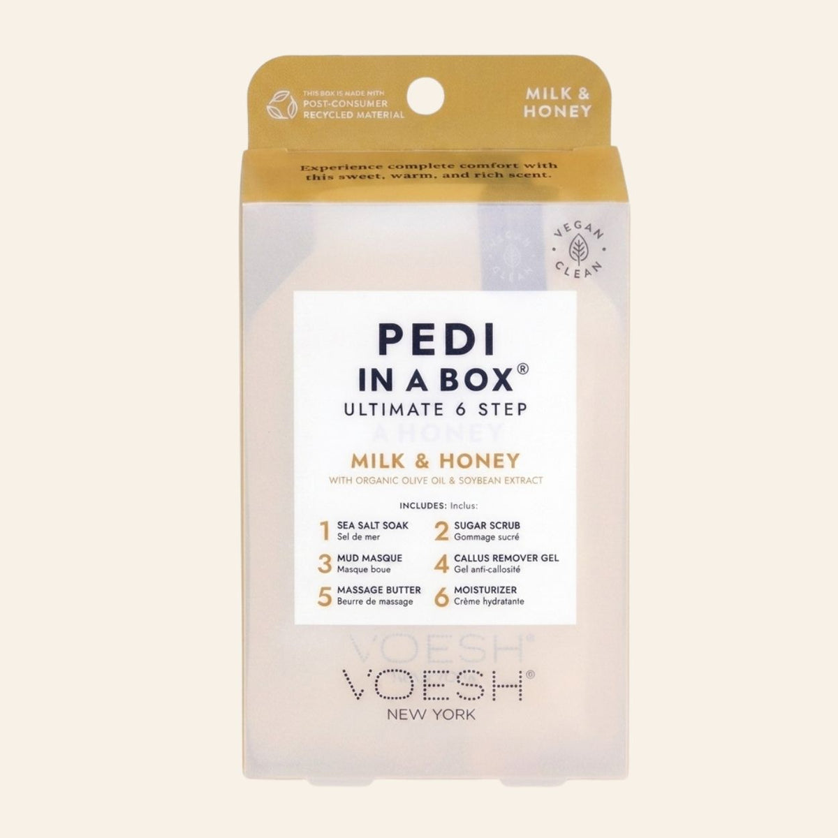 Voesh Pedi In a Box Ultimate 6 step - Milk & Honey