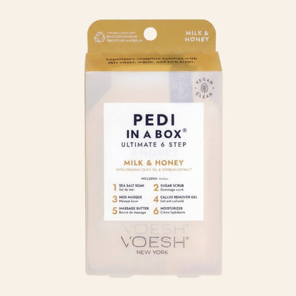 Voesh Pedi In a Box Ultimate 6 step - Milk & Honey