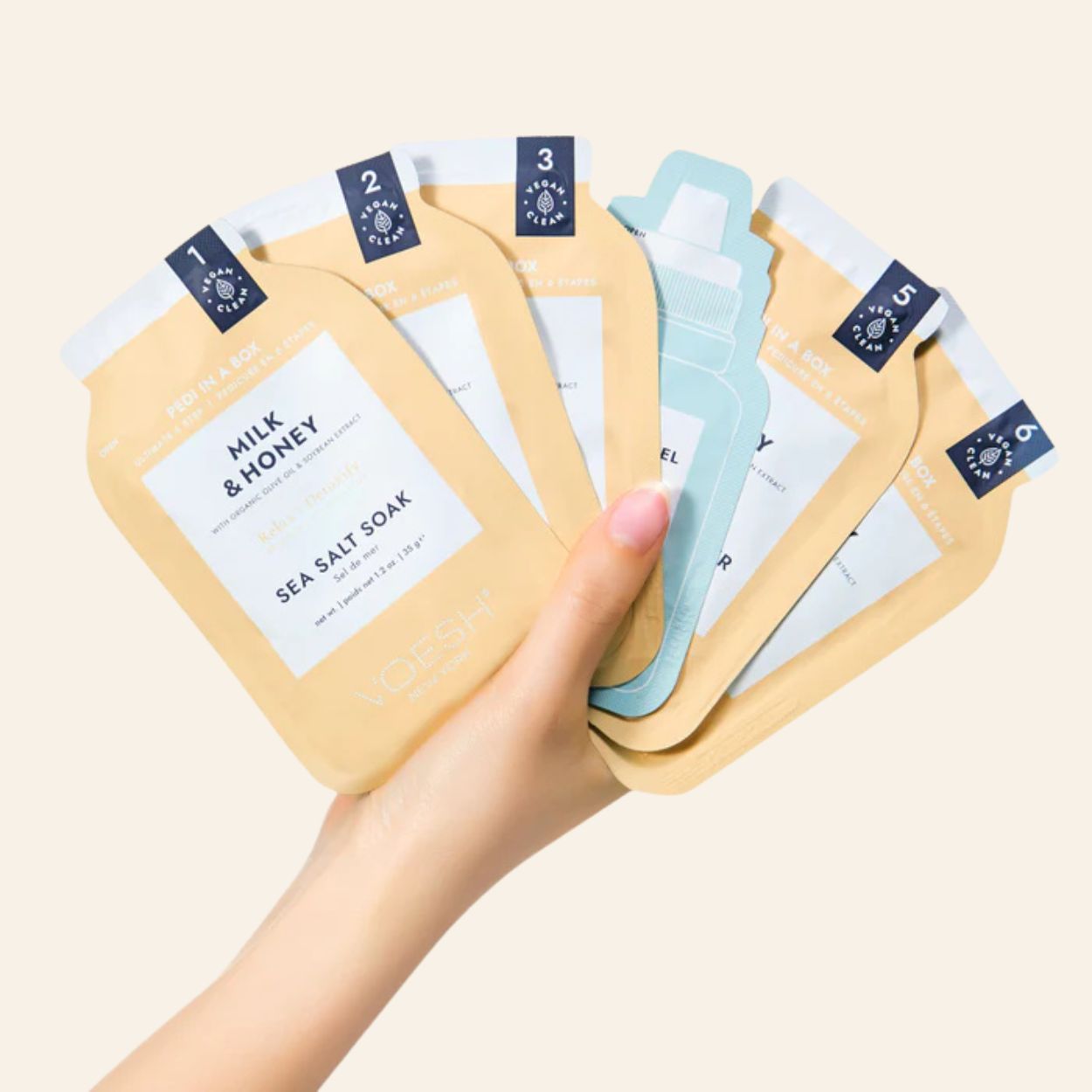 Voesh Pedi In a Box Ultimate 6 step - Milk & Honey