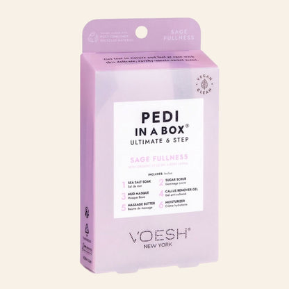 Voesh Pedi In a Box Ultimate 6 step - Sage Fullness
